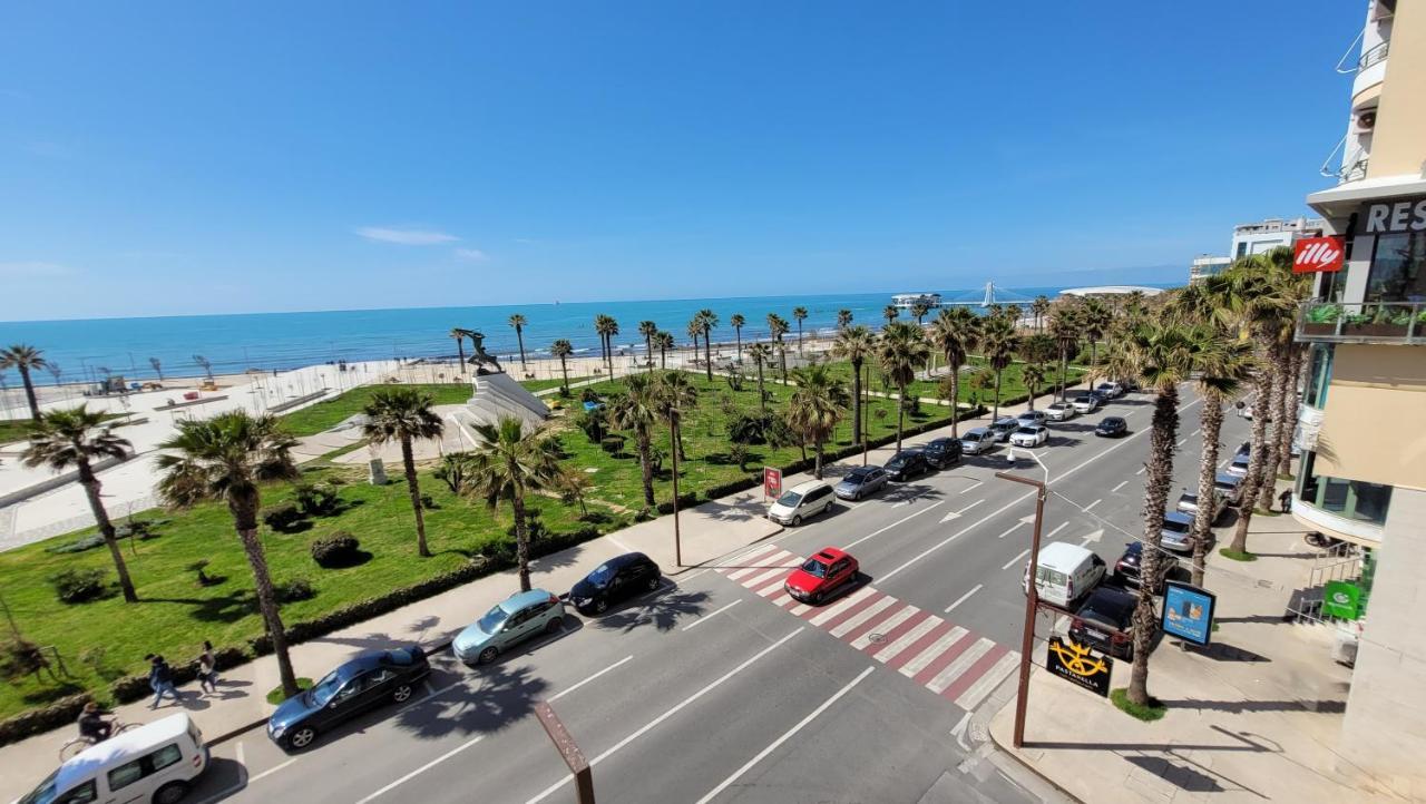 Peak Apartment Sea View In Vollga Durres #3 Eksteriør billede